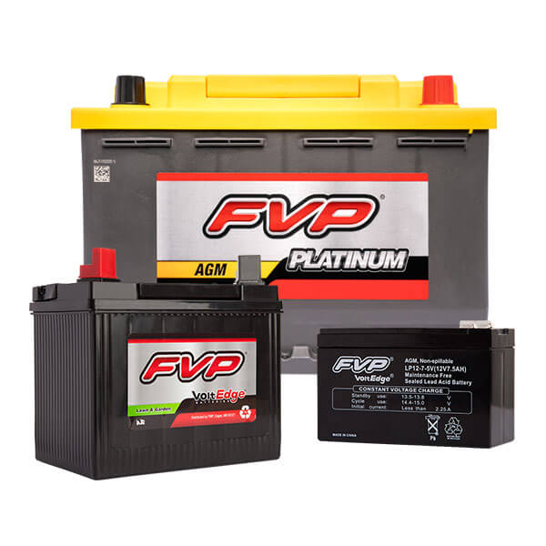 FVP Batteries Automotive, Heavy Duty.