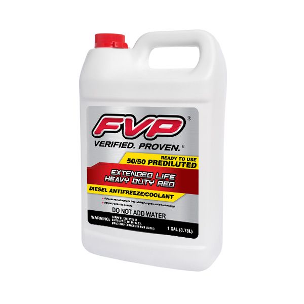 50/50 Prediluted Heavy Duty Red Antifreeze