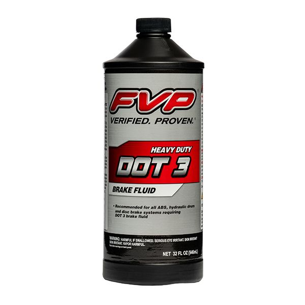 DOT3 and DOT4 Brake Fluid