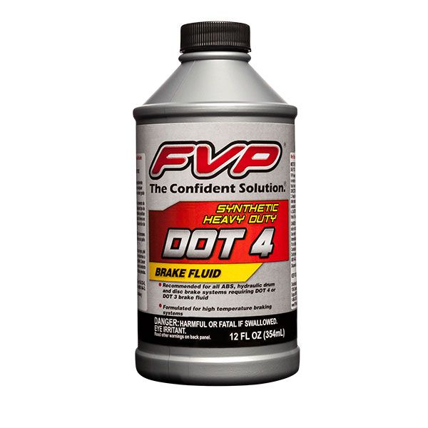 DOT3 and DOT4 Brake Fluid