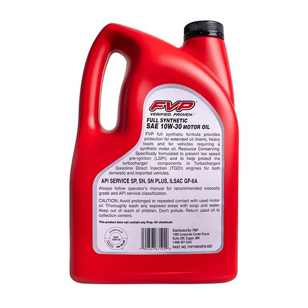 Full Synthetic Motor Oil 10W-30