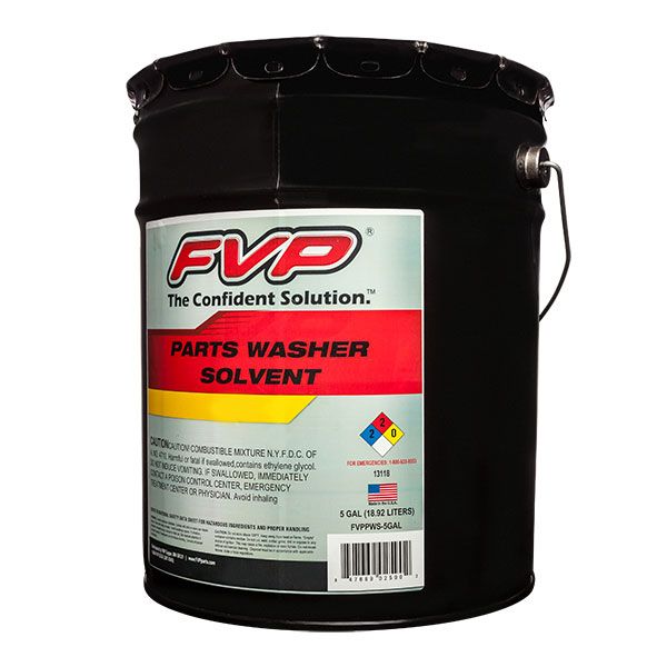 FVP Parts Washer Solvent, Remove Grease, Dirt, Contaminants